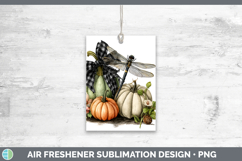 GorgeousAnimals Autumn Pumpkin Air Freshener design.