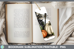 GorgeousAnimals Autumn Pumpkin Bookmark design.