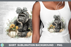 GorgeousAnimals Autumn Pumpkin Shirt design.