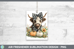 GorgeousAnimals Autumn Pumpkin Air Freshener design.