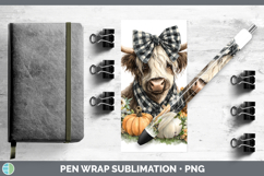 GorgeousAnimals Autumn Pumpkin Pen Wrap design.