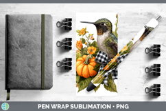 GorgeousAnimals Autumn Pumpkin Pen Wrap design.