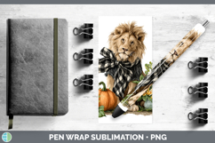 GorgeousAnimals Autumn Pumpkin Pen Wrap design.