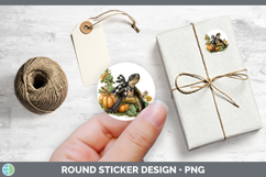 GorgeousAnimals Autumn Pumpkin Stickers design.