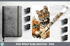 GorgeousAnimals Autumn Pumpkin Pen Wrap design.