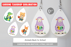 Earring Back to School Animals Product Image 1