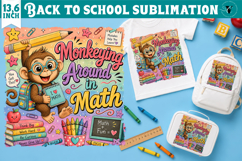 Back to School Sublimation Bundle | Cute Animals Classroom Product Image 7