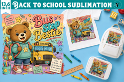 Back to School Sublimation Bundle | Cute Animals Classroom Product Image 8
