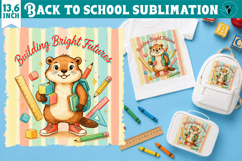 Back to School Sublimation Bundle | Cute Animals Classroom Product Image 10