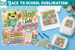 Back to School Sublimation Bundle | Cute Animals Classroom Product Image 12
