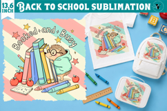 Back to School Sublimation Bundle | Cute Animals Classroom Product Image 17