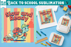Back to School Sublimation | Cute turtles Classroom design Product Image 1