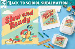 Back to School Sublimation | Cute turtles Classroom design Product Image 1