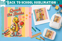 Back to School Sublimation | Cute Duck Classroom design Product Image 1