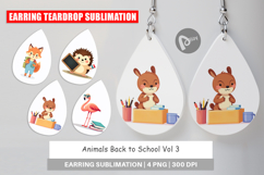 Earring Back to School Animals Product Image 1