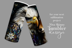 Animal Tumbler Wrap, Eagle x Fawn Sublimation, s4 Product Image 2