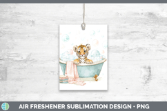 GorgeousAnimals Bathtub Air Freshener design.