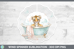 GorgeousAnimals Bathtub Wind Spinner design.
