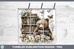 GorgeousAnimals Bookshelf Tumbler design.