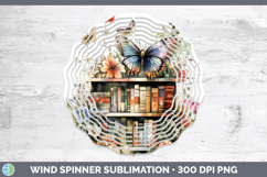 GorgeousAnimals Bookshelf Wind Spinner design.