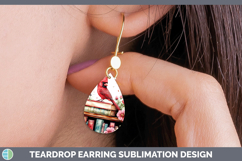 GorgeousAnimals Bookshelf Teardrop Earrings design.