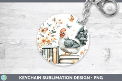 GorgeousAnimals Bookshelf Keychain design.