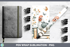 GorgeousAnimals Bookshelf Pen Wrap design.