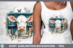 GorgeousAnimals Bookshelf Shirt design.