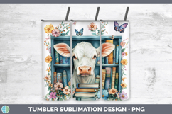 GorgeousAnimals Bookshelf Tumbler design.
