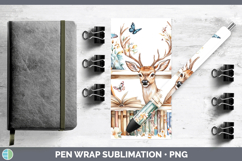 GorgeousAnimals Bookshelf Pen Wrap design.