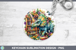 GorgeousAnimals Bookshelf Keychain design.