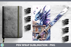 GorgeousAnimals Bookshelf Pen Wrap design.