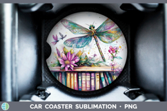 GorgeousAnimals Bookshelf Car Coaster design.