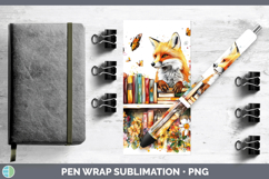 GorgeousAnimals Bookshelf Pen Wrap design.