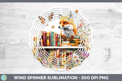GorgeousAnimals Bookshelf Wind Spinner design.