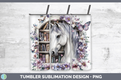 GorgeousAnimals Bookshelf Tumbler design.