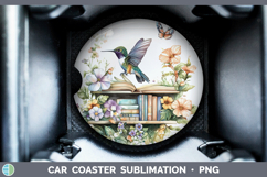 GorgeousAnimals Bookshelf Car Coaster design.
