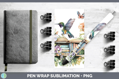 GorgeousAnimals Bookshelf Pen Wrap design.
