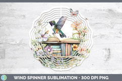 GorgeousAnimals Bookshelf Wind Spinner design.