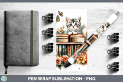 GorgeousAnimals Bookshelf Pen Wrap design.