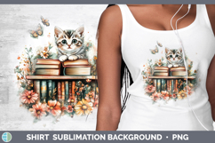 GorgeousAnimals Bookshelf Shirt design.