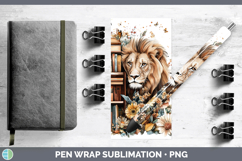 GorgeousAnimals Bookshelf Pen Wrap design.