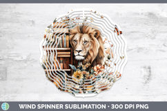 GorgeousAnimals Bookshelf Wind Spinner design.