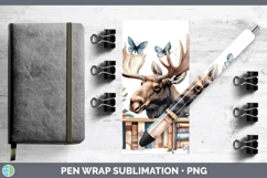 GorgeousAnimals Bookshelf Pen Wrap design.