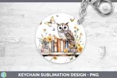 GorgeousAnimals Bookshelf Keychain design.