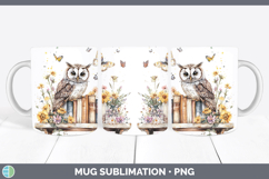 GorgeousAnimals Bookshelf Mug Wrap design.