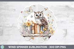 GorgeousAnimals Bookshelf Wind Spinner design.