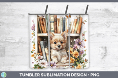 GorgeousAnimals Bookshelf Tumbler design.