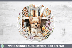 GorgeousAnimals Bookshelf Wind Spinner design.