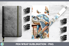 GorgeousAnimals Bookshelf Pen Wrap design.